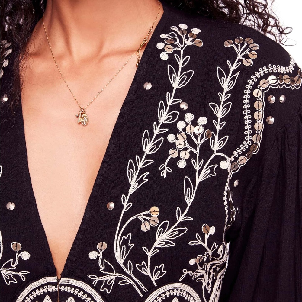Free People Highline Skyline maxi top S - Picture 5 of 8
